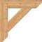 Ekena Millwork Traditional Slat Smooth Bracket w/ Offset Brace, Western Red Cedar, 7 1/2"W x 30"D x 30"H BKT0806X30X30TRA06SWR - alternate 2